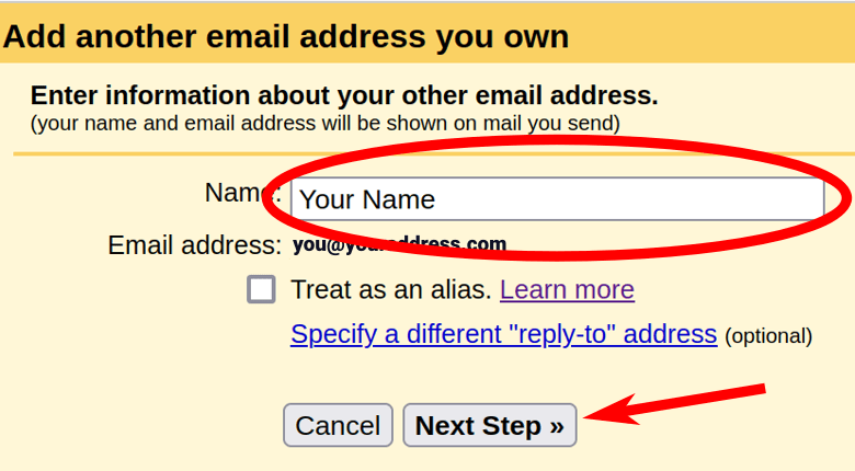 Gmail Step 8